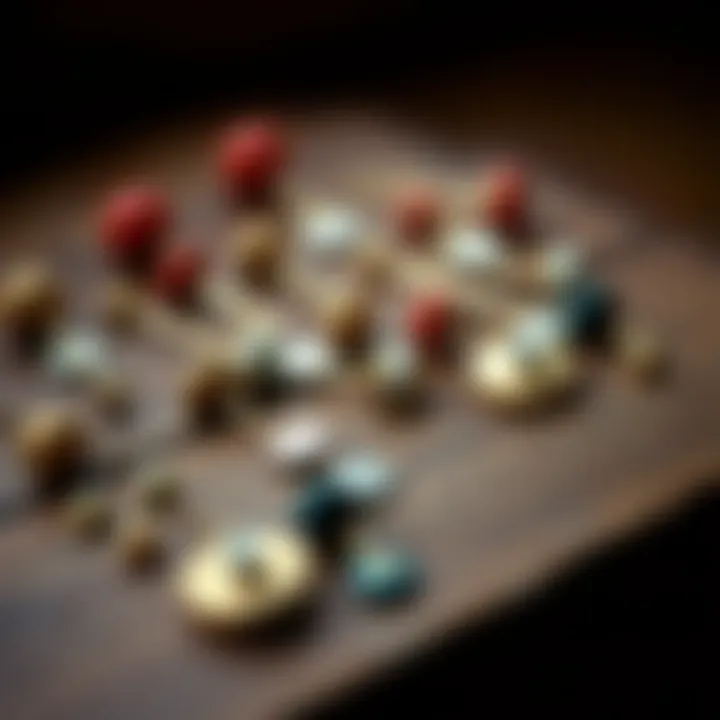 A Glimpse into the Past: Vintage Close Pins Vintage close pins displayed on a wooden surface