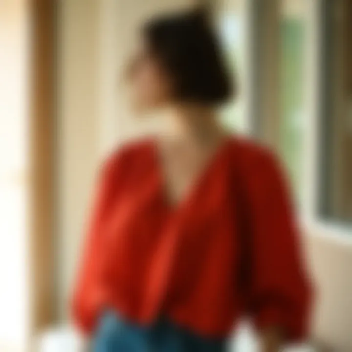 Notable The Versatility of V-Neck Flowy Tops: A Comprehensive Exploration