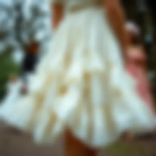 Historical representation of petticoats in fashion history