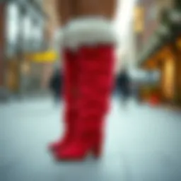 Thigh High Fur Boots: A Comprehensive Exploration of Style, Material, and Trends Introduction