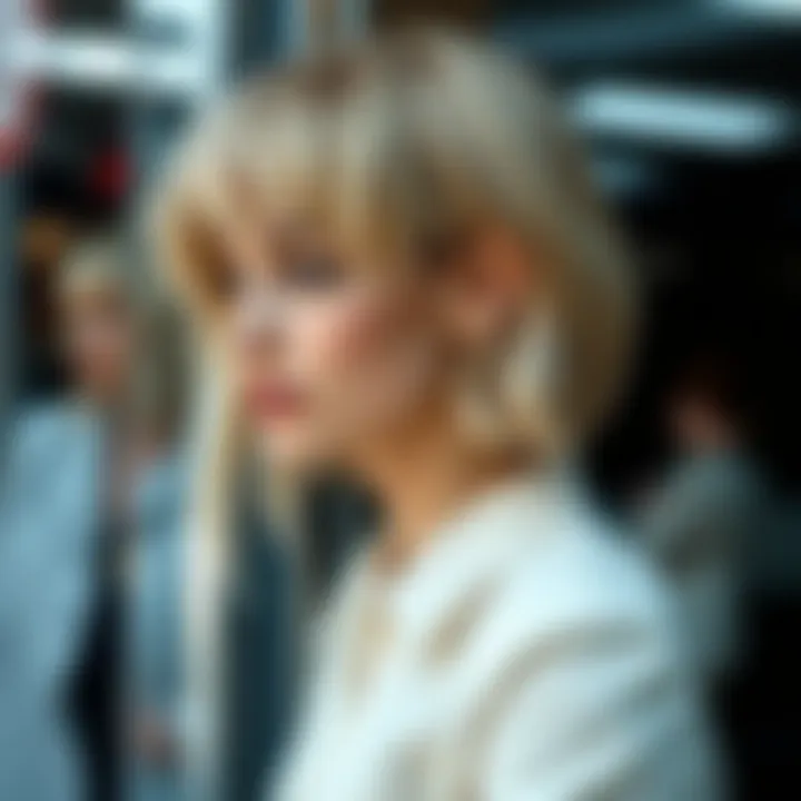 Current Trends in Hairstyles with Natural Hairpieces Fashionable hairstyles created with natural hairpieces, reflecting contemporary trends.