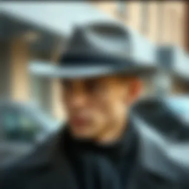 A Stylish Fedora Highlighting Contemporary Fashion Classy Fedora with Elegant Detailing