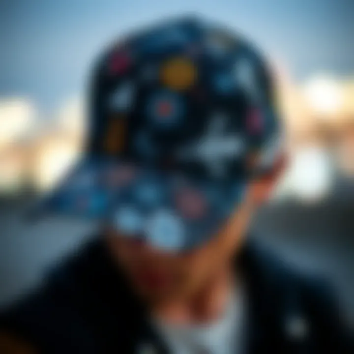 Innovative Cap Designs Reflecting Current Trends Trendy Cap with Unique Patterns