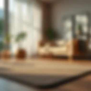 Eco-Friendly Non-Slip Heat-Resistant Mat Eco-friendly non-slip heat-resistant mat in a modern living space