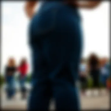 Diverse body types represented in plus size butterfly jeans