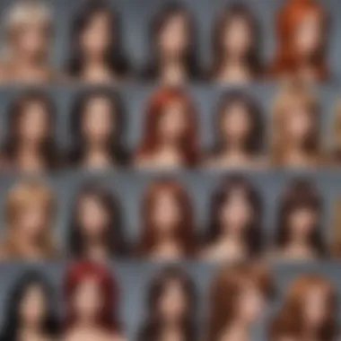 The Evolution of Wigs Through Time A timeline showcasing the evolution of wigs through history