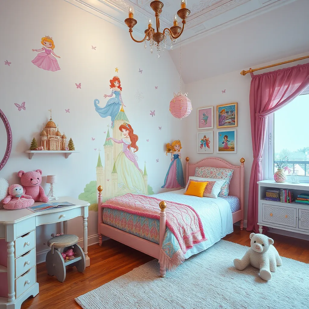 Princess Wall Decals: Transforming Children's Spaces