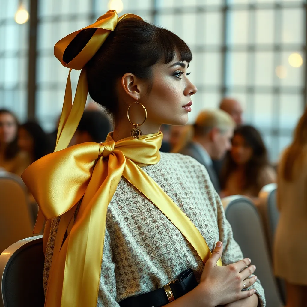 Diverse Uses of 1 Inch Gold Ribbon in Fashion and Crafts